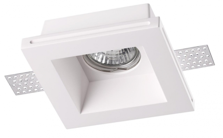 370480 Встраиваемый светильник под покраску Novotech Yeso 