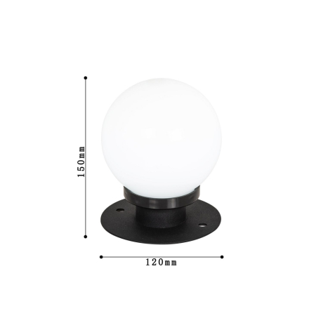 Ландшафтный фонарь с лампами, комплект от Lustrof. №618324