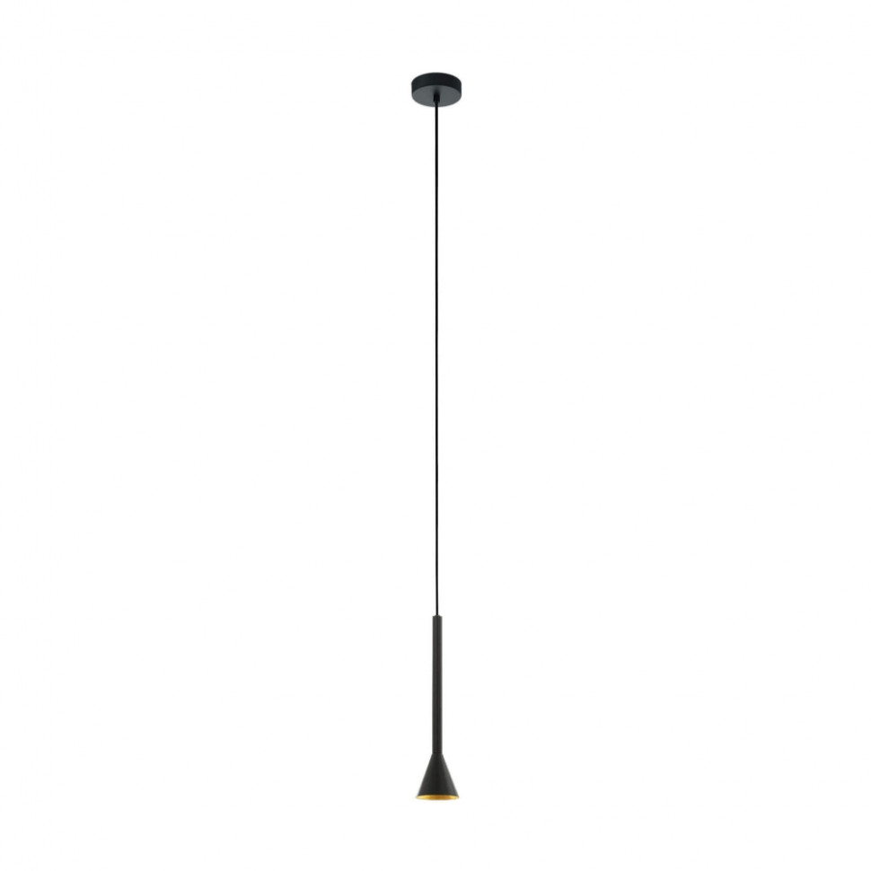 97604 Подвесной светильник Eglo Cortaderas, цвет черный - фото 1