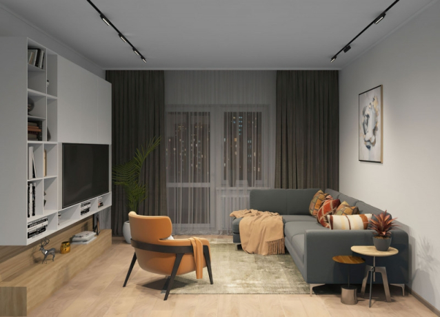 Светильник на штанге Denkirs Smart DK8006-BK 