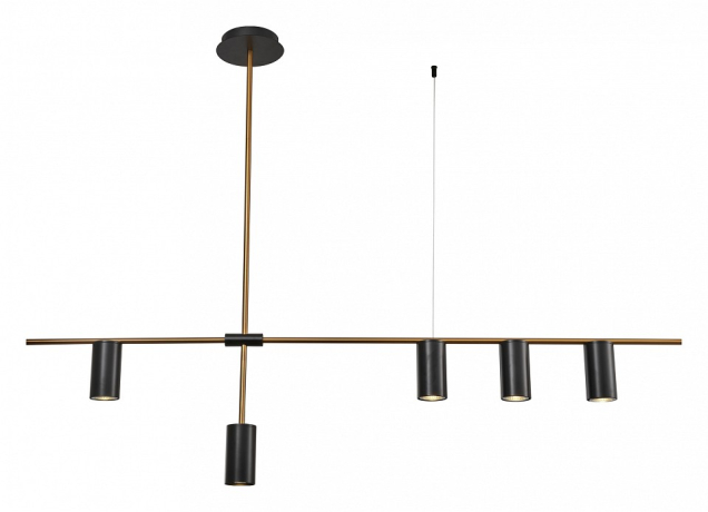 Светильник на штанге Indigo Accento 11030/5R Brass 