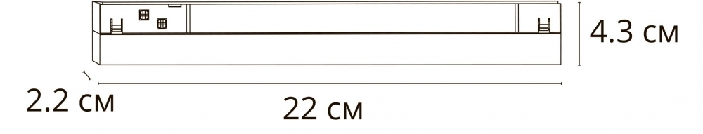 Накладной светильник Arte Lamp Linea A4664PL-1BK 