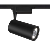 Однофазный LED светильник 36W 3000К для трека Maytoni Technicall Vuoro TR003-1-36W3K-M-B