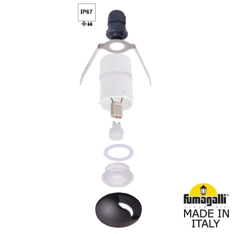 Уличный встраиваемы светильник Fumagalli  1L 297365