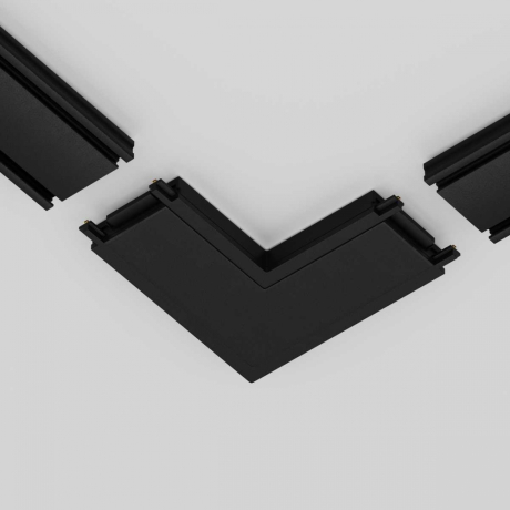 Коннектор L-образный для магнитного шинопровода  Maytoni Technicall Radity TRA084CL-11B 