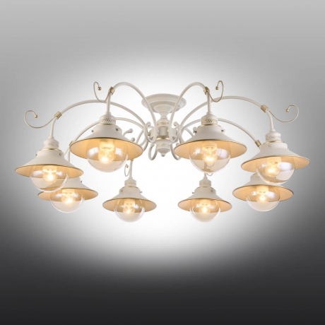 Люстра потолочная со светодиодными лампочками E27, комплект от Lustrof. №145248-657129 