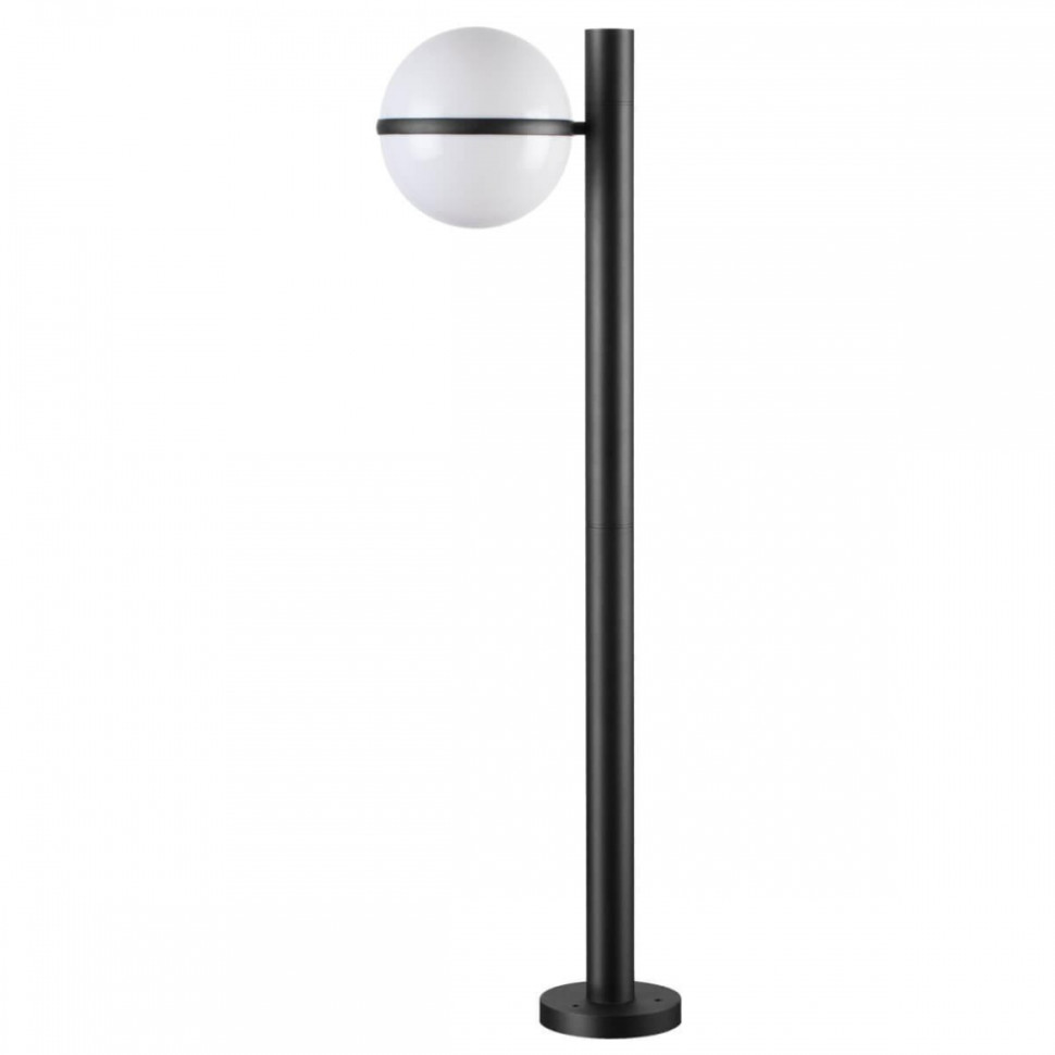 Уличный столб со светодиодной лампочкой E27, комплект от Lustrof. №258677-694167, цвет черный - фото 4