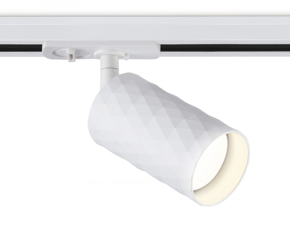 Однофазный светильник для трека Ambrella light TRACK SYSTEM GL5131, цвет белый - фото 1
