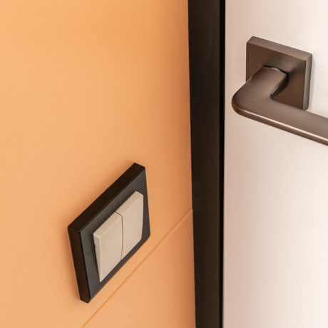 Рамка на 1 пост (черный) Werkel 32984