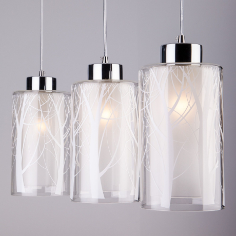 Подвесной светильник Eurosvet Santos 50001/3 хром 