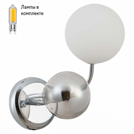 Бра в комплекте с Led лампами Evoluce SLE220911-02+Lamps 