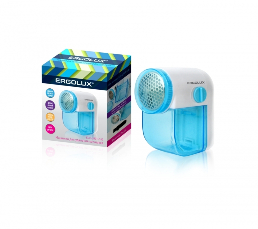 Нарушена упаковка!  <190106> Машинка для удаления катышков Ergolux ELX-LR01-C40