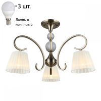 Люстра потолочная с лампочками Omnilux OML-56103-03+Lamps