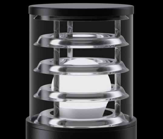 Наземный низкий светильник Maytoni Outdoor Bronx O576FL-01B1