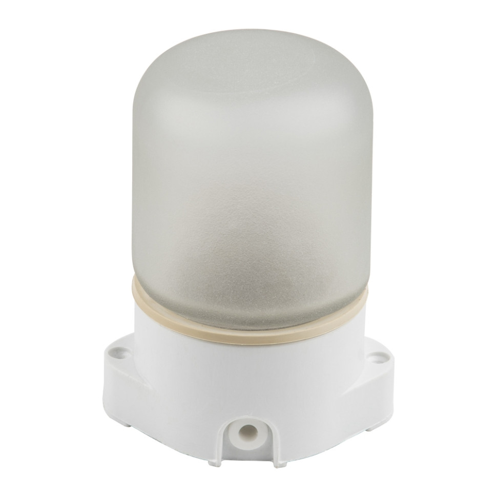 Светильник влагозащищенный для бань и саун Uniel UWL-K01R 60W-E27 IP65 WHITE (UL-00011471), цвет белый