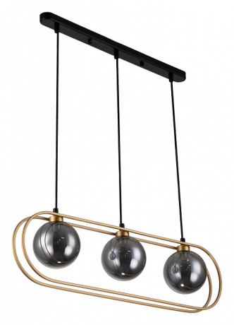 Подвесной светильник Indigo Spazio 11017/3P Gold 