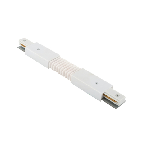 Коннектор гибкий для однофазного шинопровода Denkirs TR1106-WH 