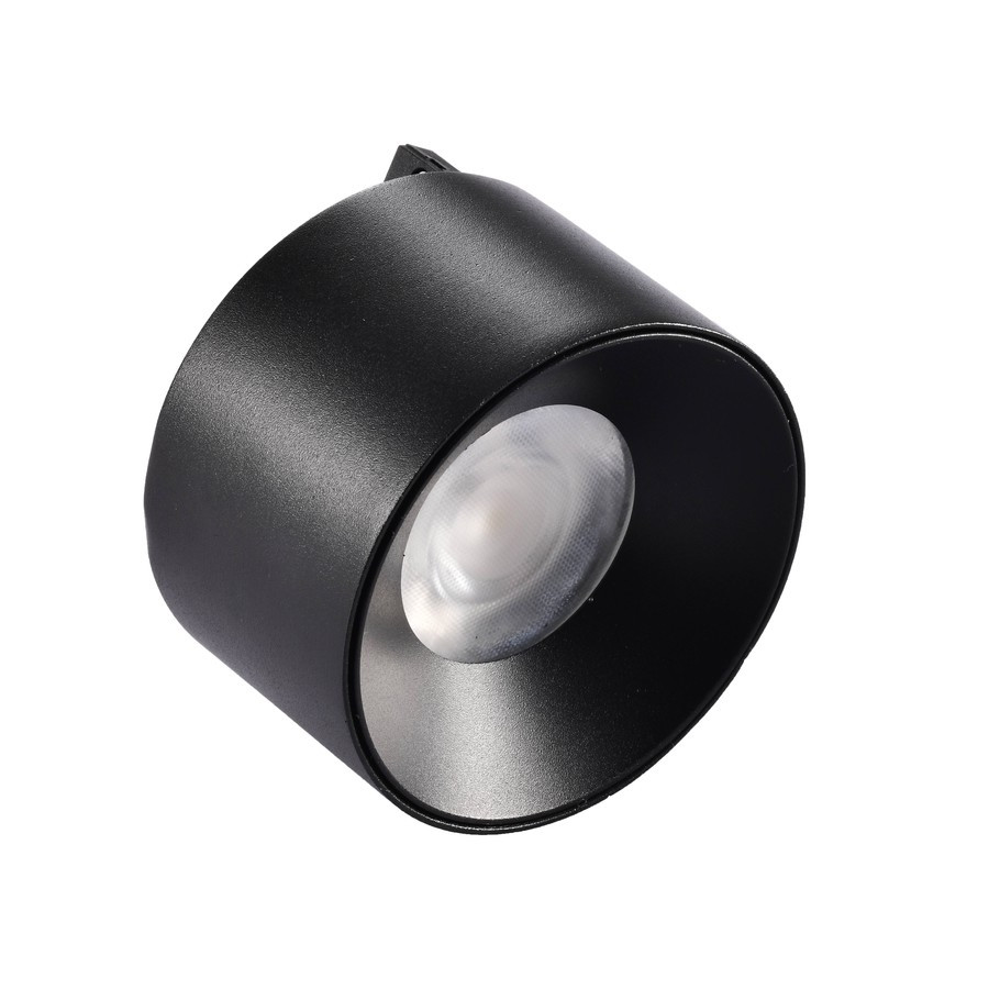 Трековый светильник 5W 3000К для ультратонкого магнитного шинопровода Wertmark WTL WTL.O13.607.30.05, цвет черный