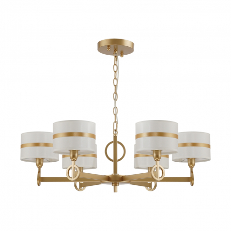 Подвесная люстра с лампочками Favourite Mateo 2634-6P+Lamps E14 Свеча 