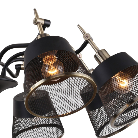 Люстра со светодиодными лампочками, комплект от Lustrof. №135363-616857 