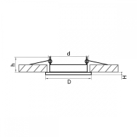 Встраиваемый светильник Lightstar Tensio 212117
