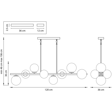 Подвесной светильник Lightstar Croco 815083
