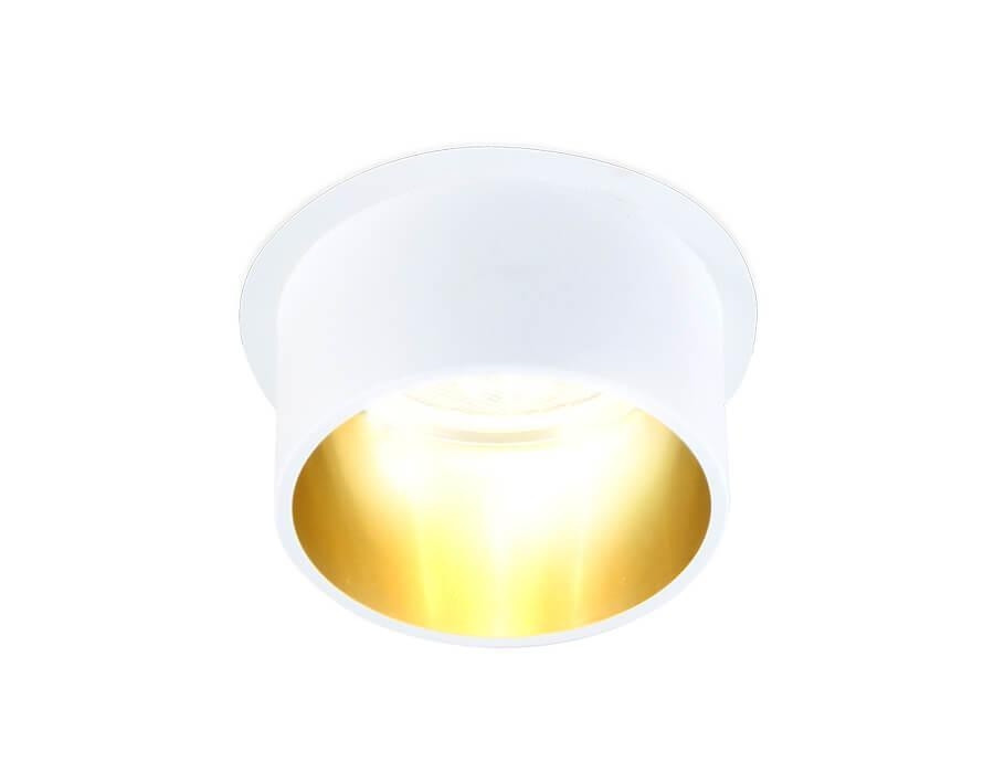 Встраиваемый точечный светильник Ambrella light Techno TN201 WH/GD