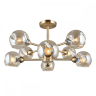 Люстра с поддержкой Алисы потолочная Omnilux OML-93307-08-A 