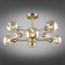 Люстра с поддержкой Алисы потолочная Omnilux OML-93307-08-A 