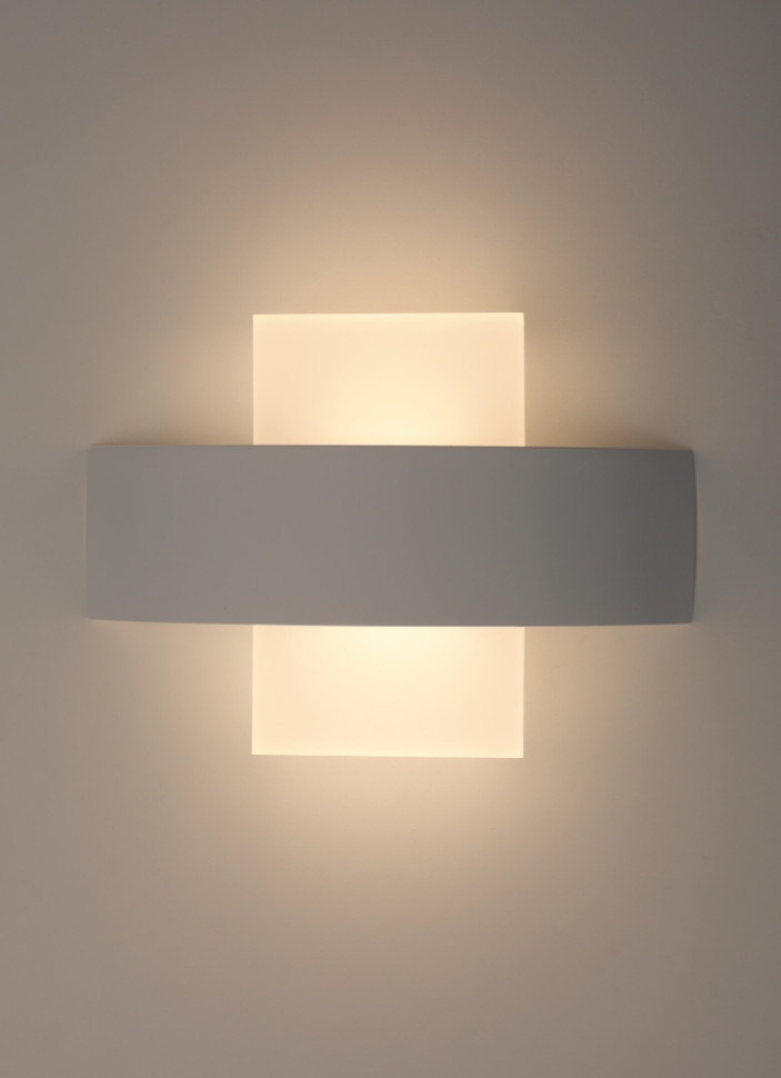 Декоративная подсветка светодиодная ЭРА WL7 WH+WH Подсветка Б0034604, цвет белый - фото 1