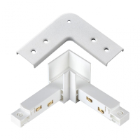 Соединитель угловой L-образный для треков встраиваемых Novotech Flum 135104