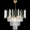 Подвесная хрустальная люстра Reluce 02202-0.4-05 FGD+BK (1425125) 