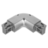 Соединитель с токопроводом угловой L-образный для треков Lightstar Barra 504129 