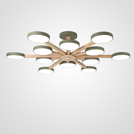 Люстра на штанге Imperiumloft TURNA Khaki TURNA-B01