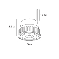 Светодиодный модуль Arte Lamp Ore A22070-5K