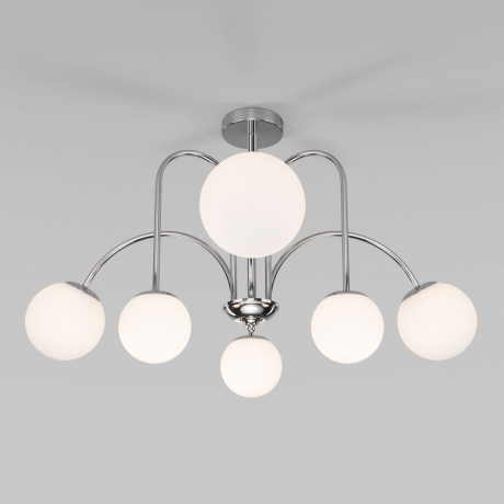 Люстра на штанге Eurosvet Alix 30177/6 хром (a055500) 