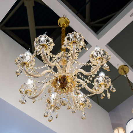 Люстра с лампочками, подвесная, комплект от Lustrof. №39759-617485 