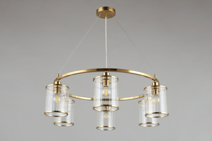 Люстра подвесная с лампочками Omnilux OML-59803-06+Lamps 