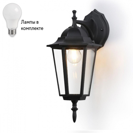 Уличный настенный светильник с лампочкой Ambrella light 753537