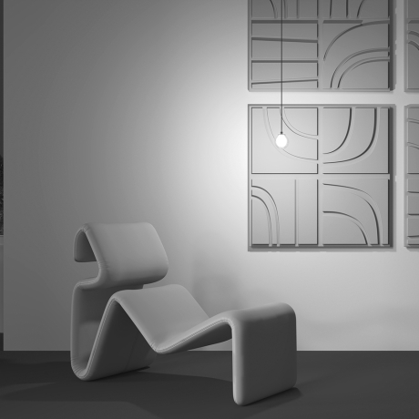 Подвесной светильник Maytoni Technical Bubble TR181PL-1-4WTW-B