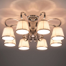 Потолочная люстра Eurosvet Tessa 60088/8 хром 