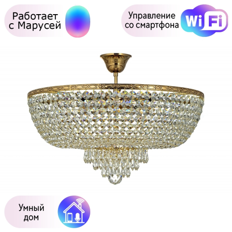 Потолочный светильник Arti Lampadari с поддержкой Маруся Nonna E 1.3.50.503 G-М 