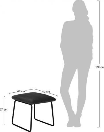 Оттоманка ALEX латте Bradex Home 761631