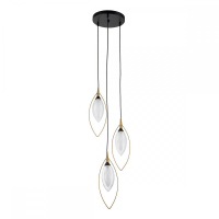 Подвесной светильник Indigo Fiore 13001/3P Black