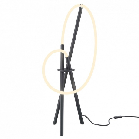 Настольная лампа декоративная Maytoni Crochet MOD369TL-L15B3K 