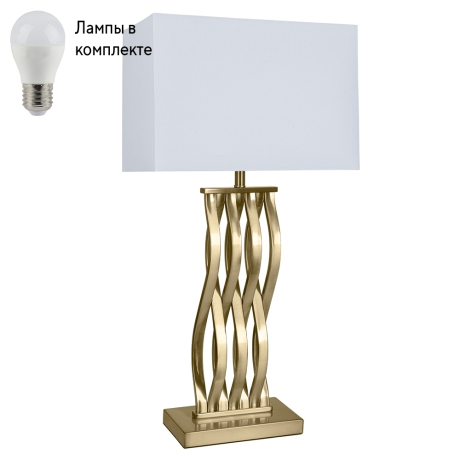 Настольная лампа в комплекте с лампочкой  Arte lamp A5061LT-1PB 