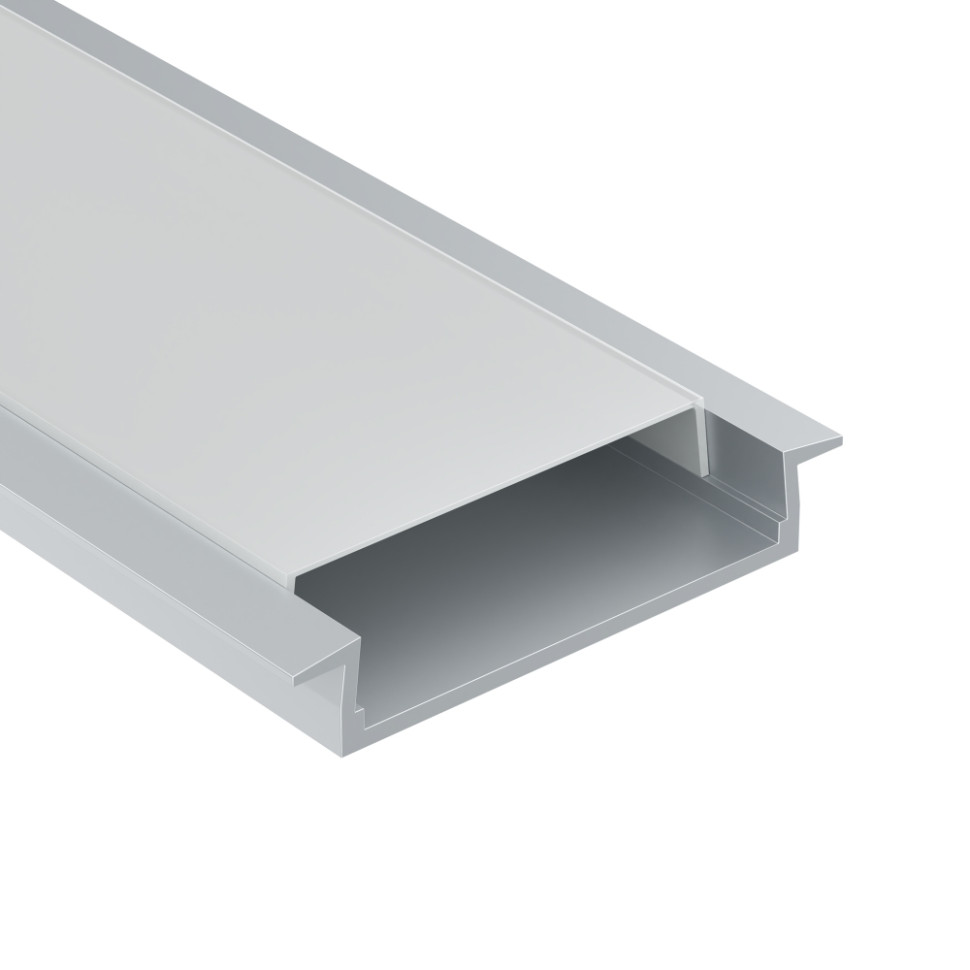 2м. Встраиваемый алюминиевый профиль для светодиодной ленты Maytoni Led strip ALM003S-2M алюминиевый профиль 30x6 alm003s 2m