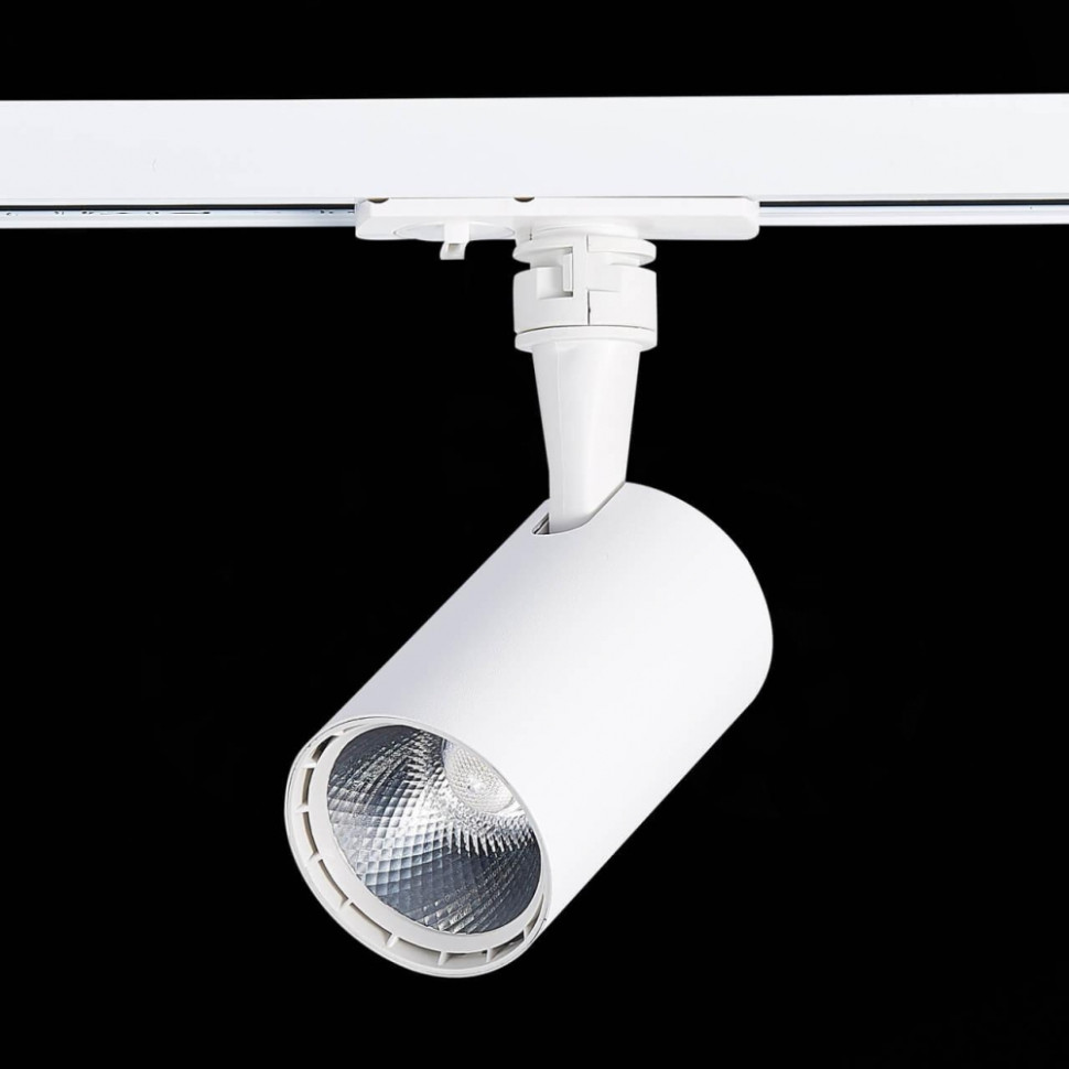 Однофазный LED светильник 15W 3000K для трека Cami St-Luce ST351.536.10.36, цвет матовый белый - фото 2