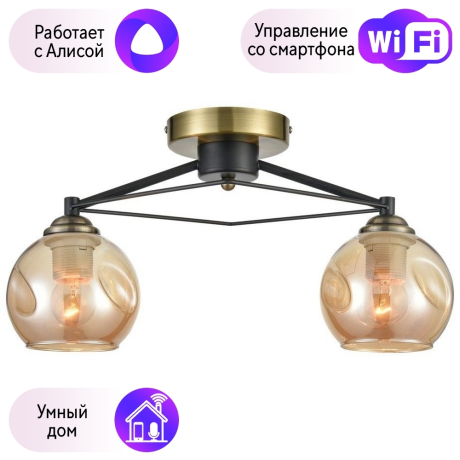 Потолочная люстра Velante с поддержкой Алиса 769-527-02-A 