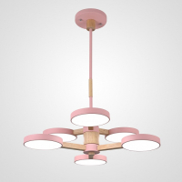 Люстра на штанге Imperiumloft TURNA Pink TURNA-DBL01